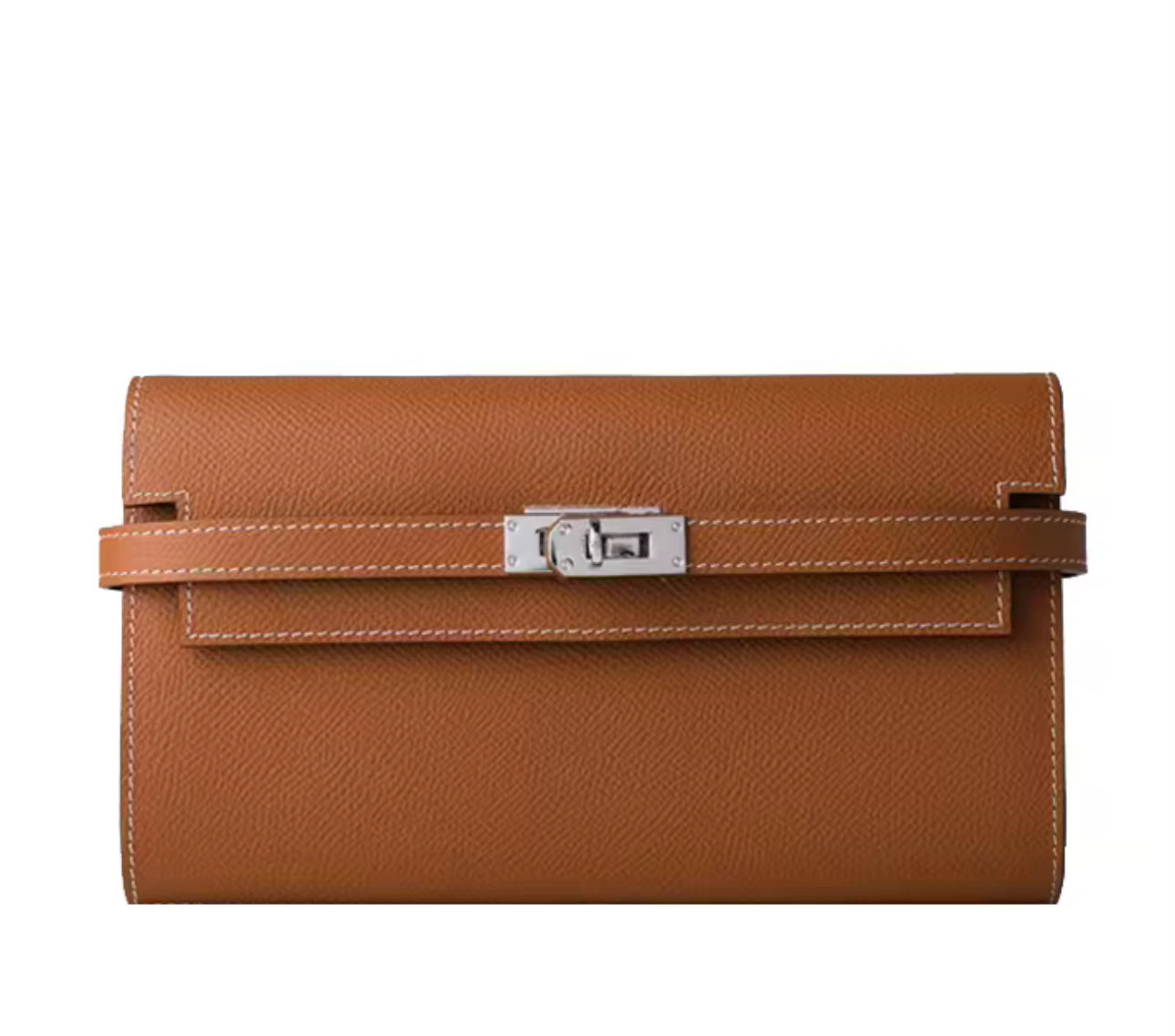 Peony Clutch – Gold Brown - SHW