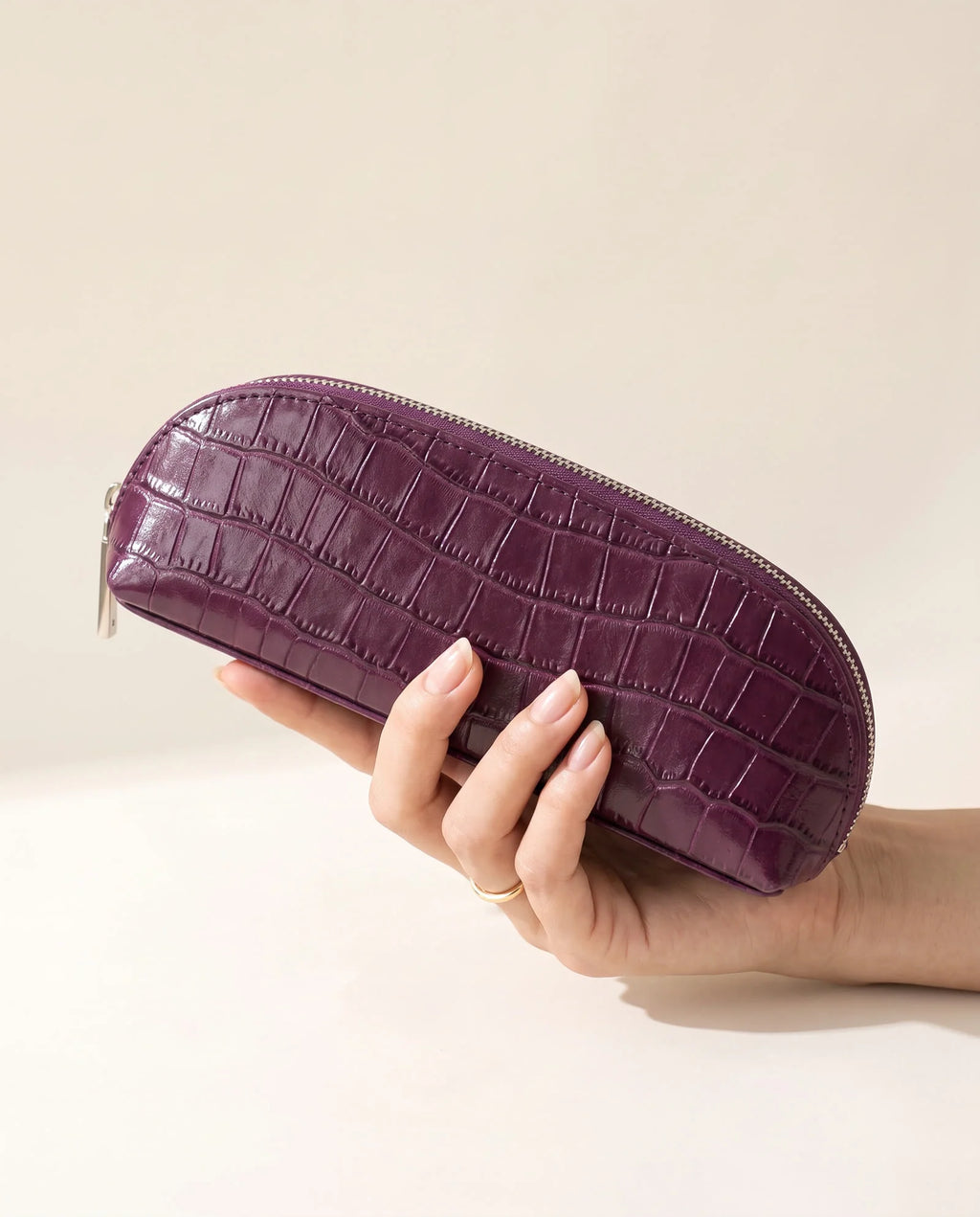 Purple- Brush Pouch