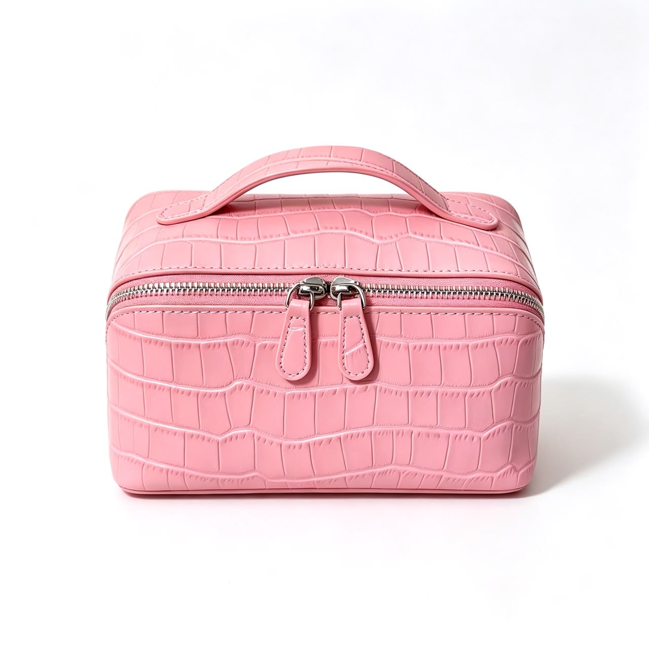 Pink Divided Croc Vanity