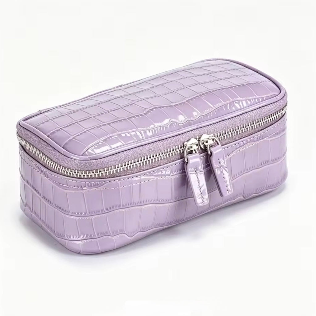 Lavander Pouch Croc Vanity