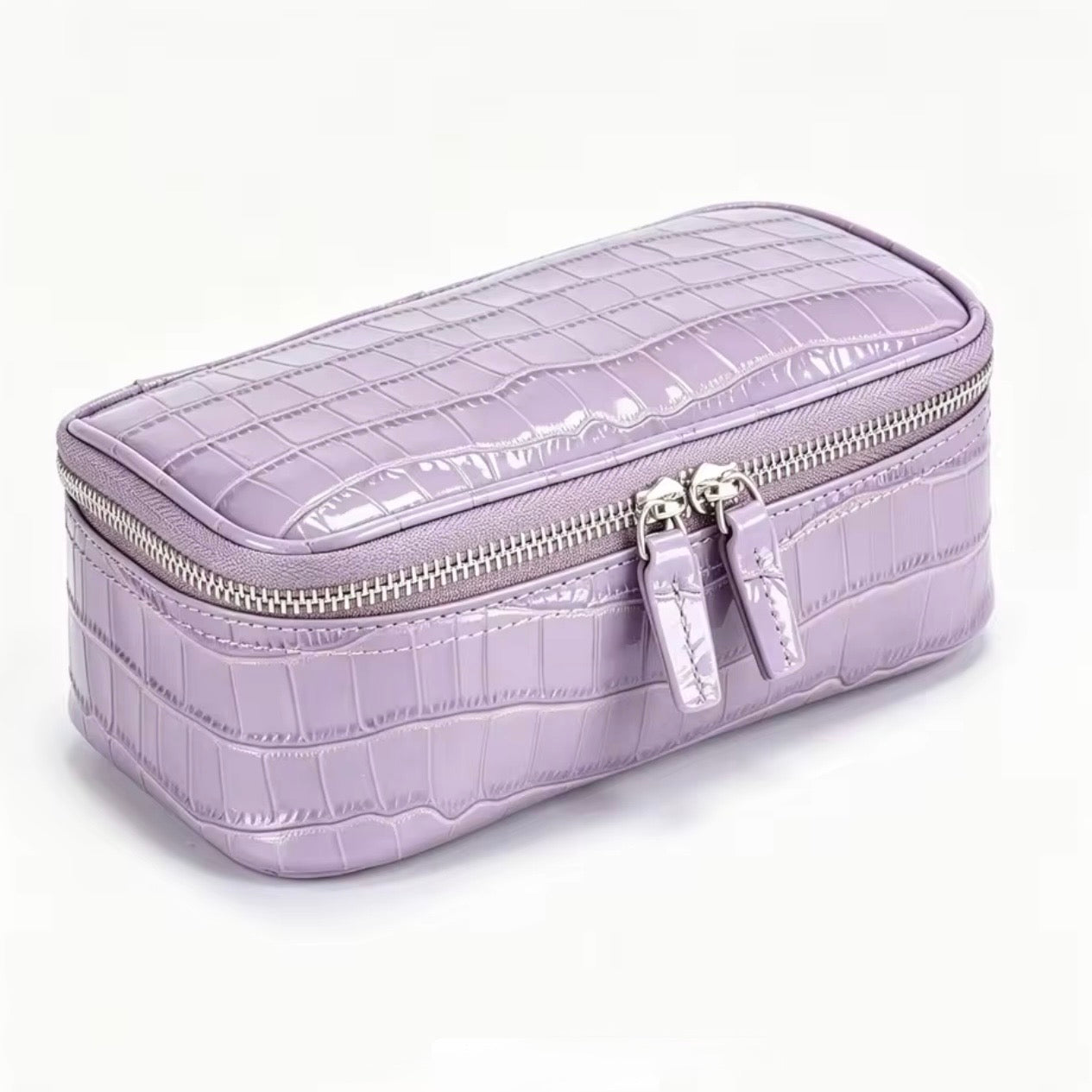 Lavander Pouch Croc Vanity