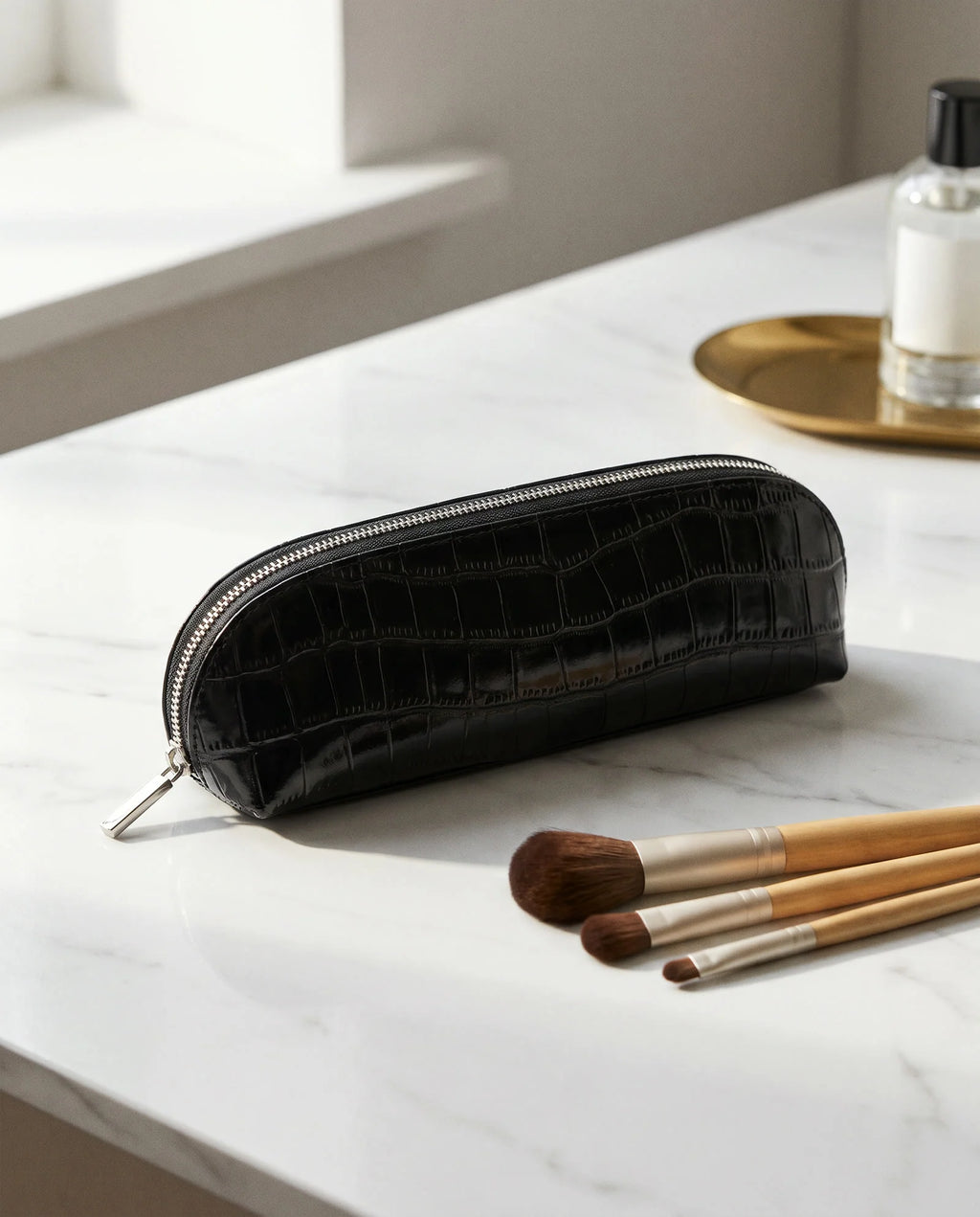 Black - Brush Pouch