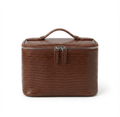 Brown Lizard Vanity Case