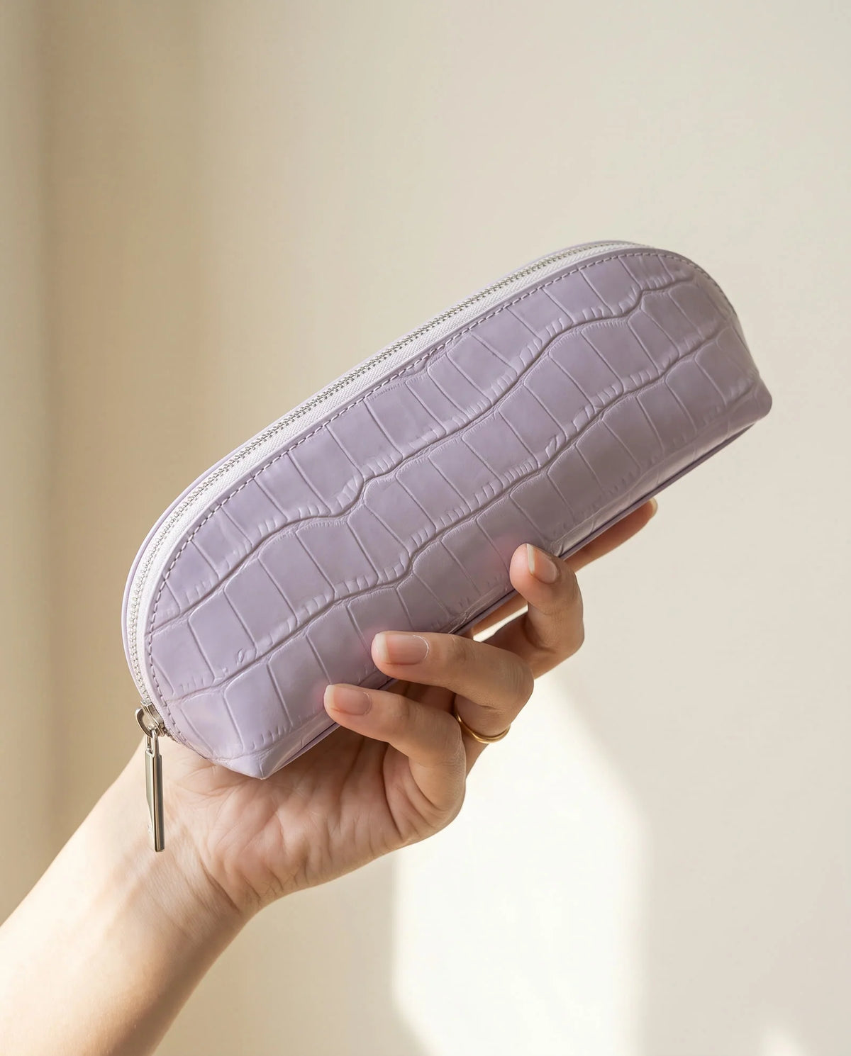 Lavander- Brush Pouch
