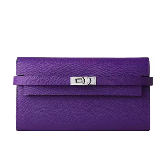 Peony Clutch – Purple