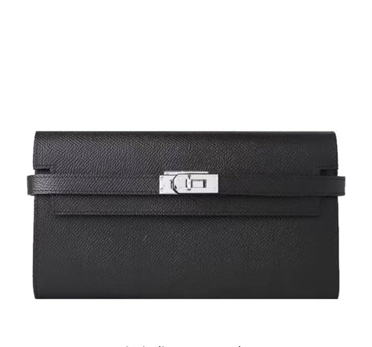 Peony Clutch – Black SHW