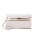 Peony Clutch – off white  SHW