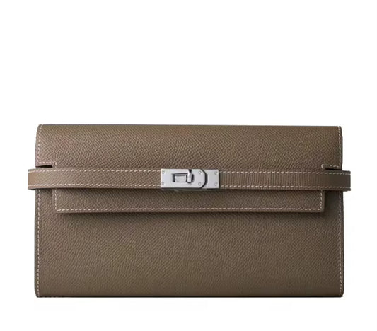 Peony Clutch – Etoupe SHW