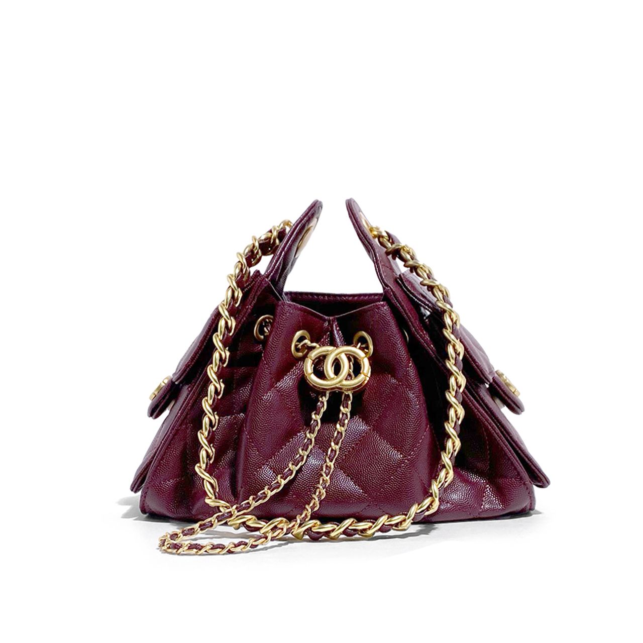 Maroon Camellia - Mini