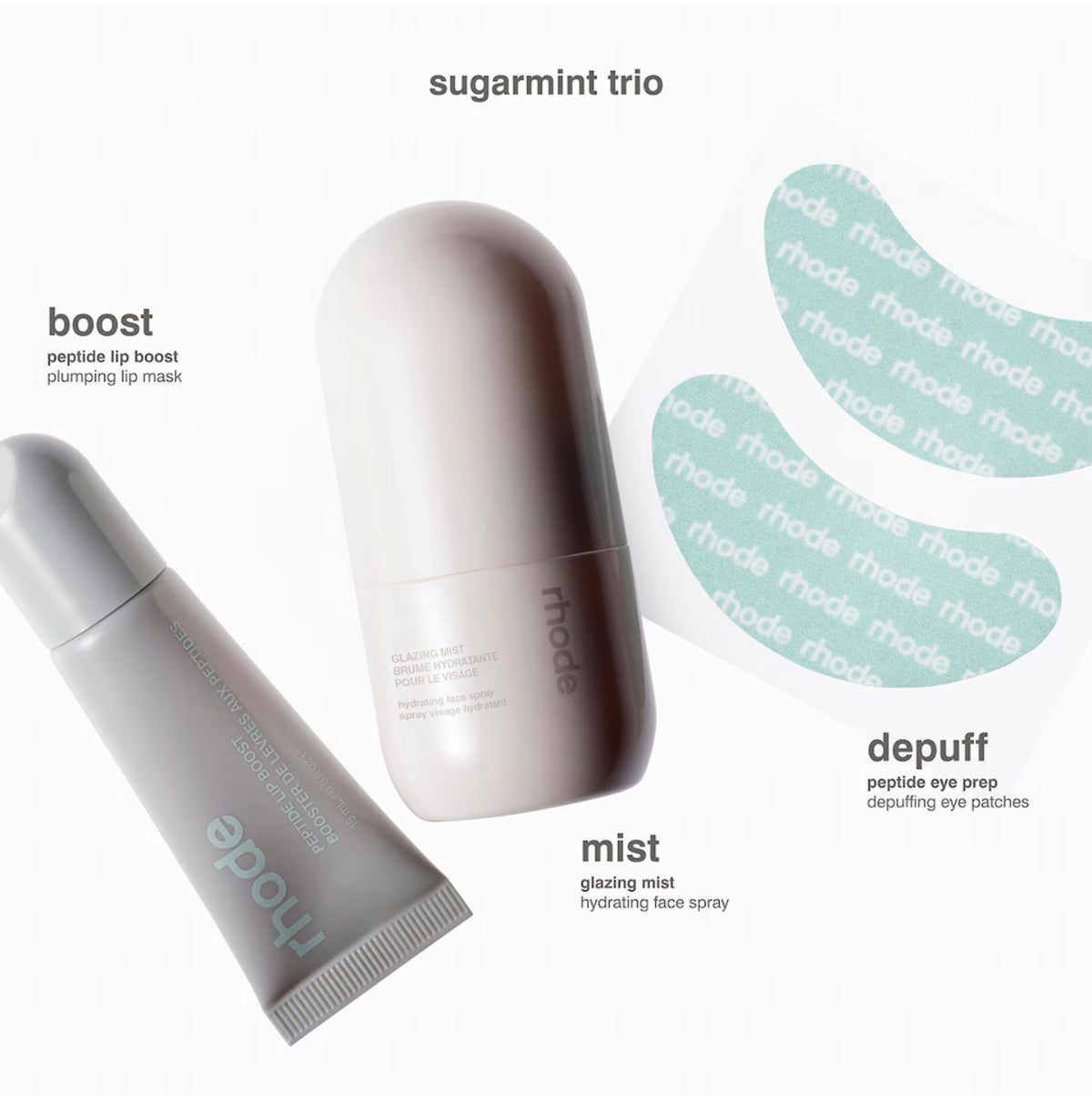 Sugarmint Trio Limited Edition Set 30ml + 15ml + 6 pairs
